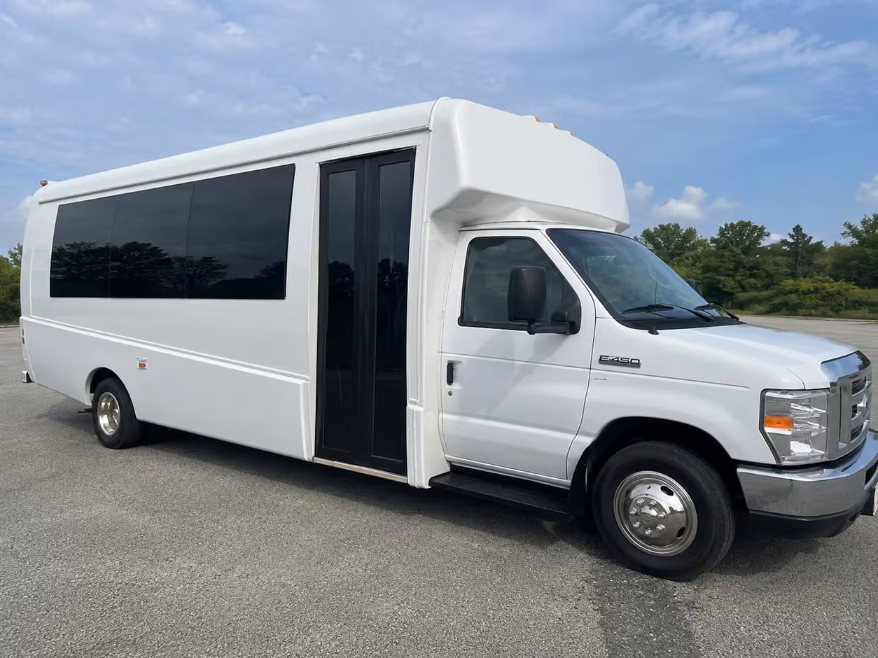 15 passenger party bus