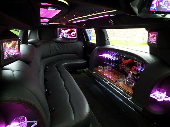 lincoln mkt limo interior Fort Smith