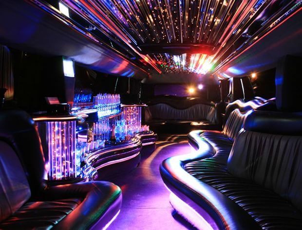 hummer rental interior